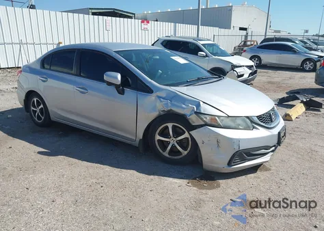 2015 Honda Civic Se из США, поврежденный, VIN 2HGFB2F74FH540414
